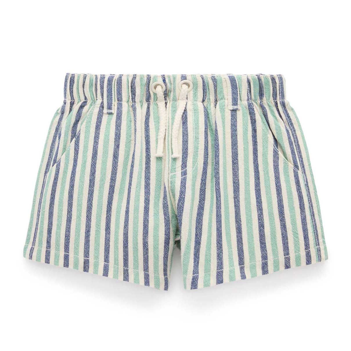 Purebaby Pull On Striped Short